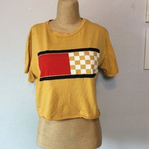 Local Lab Cropped Graphic T-Shirt, Small